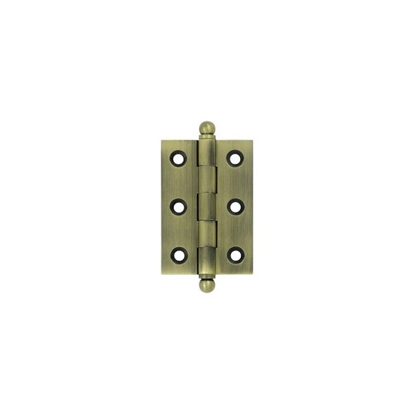 CH2517U5 Cabinet Hinges W/ Ball Tips Antique Brass, 10PK